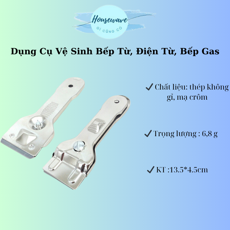 Dụng Cụ Vệ Sinh Bếp Từ, Điện Từ, Bếp Gas