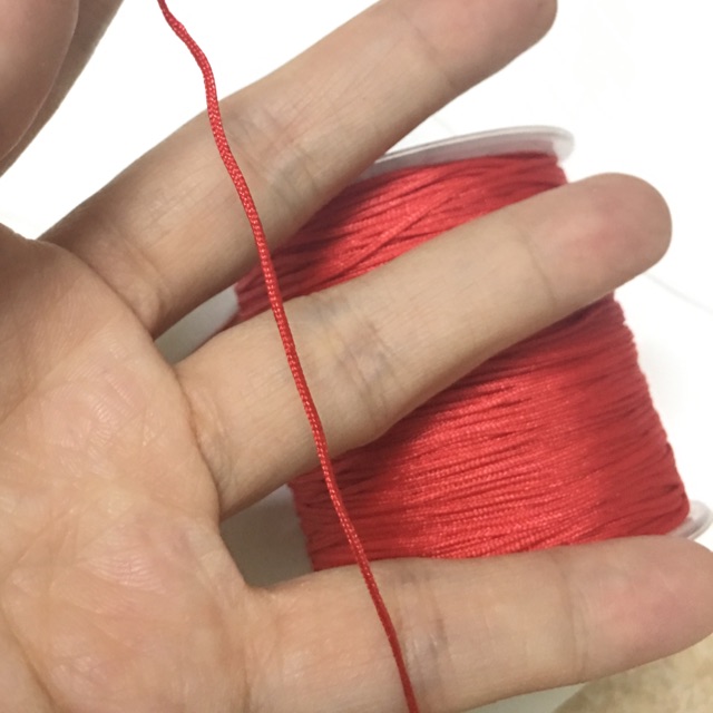 Cuộn dây dù làm vòng 0.8mm dài 100m