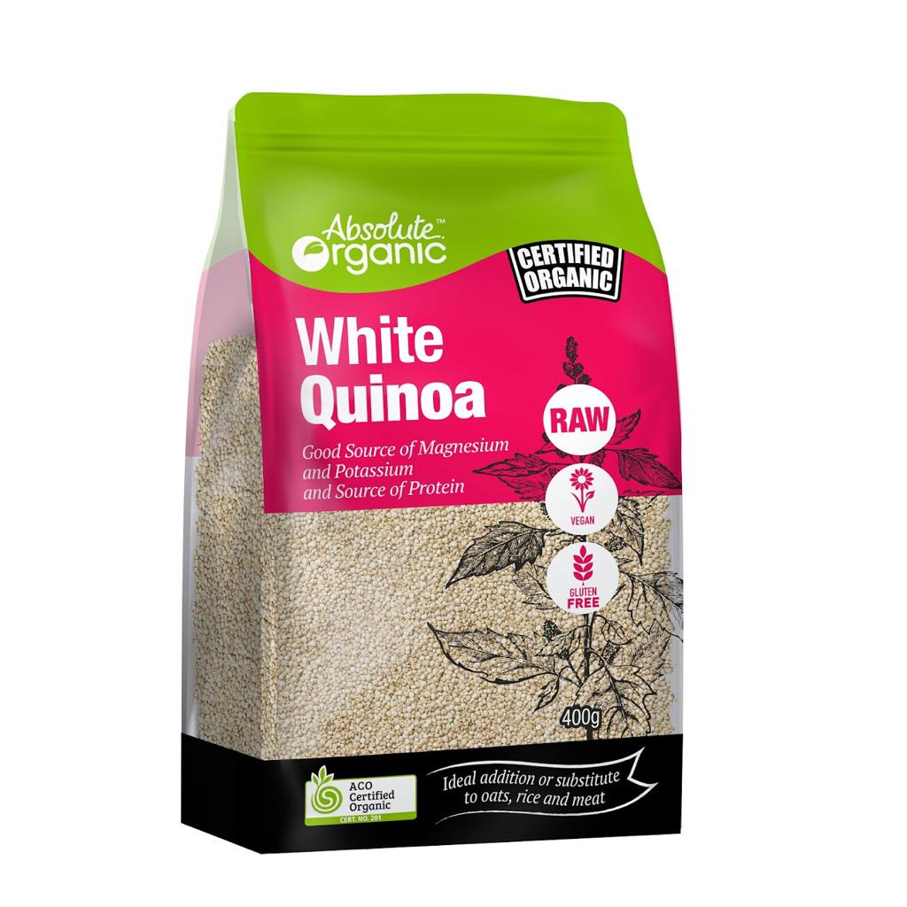 Diêm mạch trắng Absolute Organic 400gr