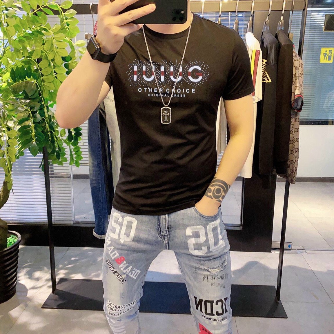 Áo thun nam Cotton Compact ngắn tay phiên bản Premium chống nhăn, thoáng mát nhiều màu