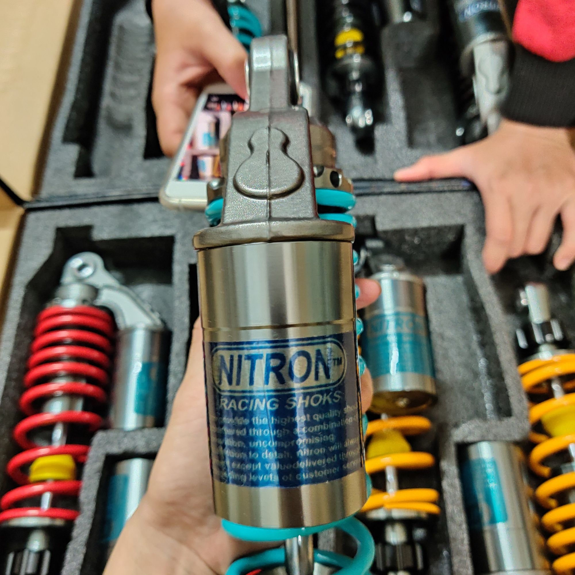 [HCM]phuộc nitron gắn sirius taurus jupiter...