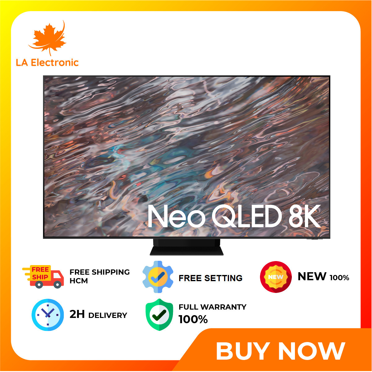 Smart Tivi Neo QLED 8K 75 inch Samsung QA75QN800A - Miễn phí vận chuyển HCM - Chế độ máy tính PC trên tiviMulti View chia nhỏ màn hình tivi Tìm kiếm giọng nói trên YouTube bằng tiếng Việt