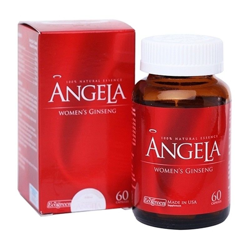 [HCM](CHÍNH HÃNG) Sâm Angela Gold Hộp 60 Viên (Có tem chống giả và tích điểm thưởng)