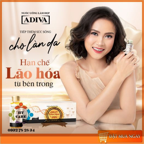 [HCM]COLLAGEN ADIVA - HỘP 14 chai/30ml