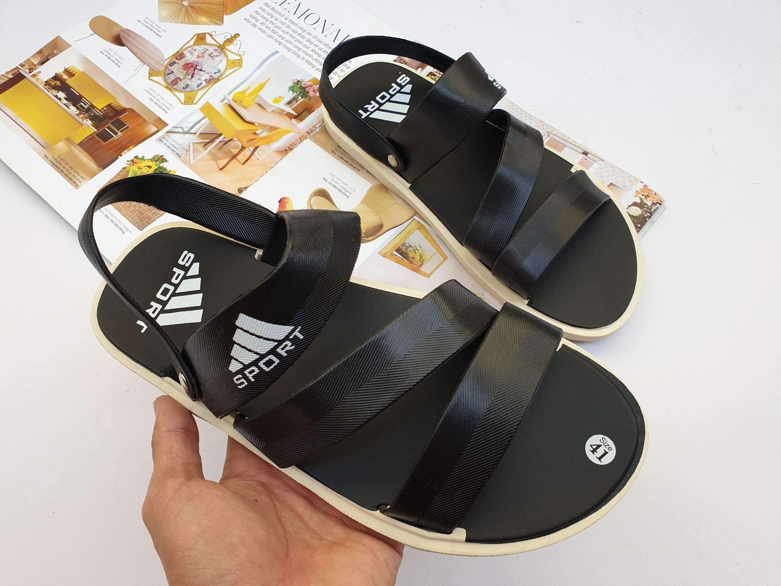 [HCM]Sandal Nam Nữ Không Thấm Nước Đi Mưa