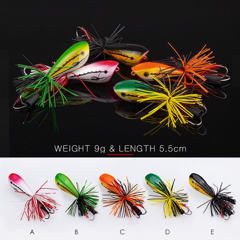 Mồi Câu Lure Cá 3D, Nhái Nhảy Giá Rẻ