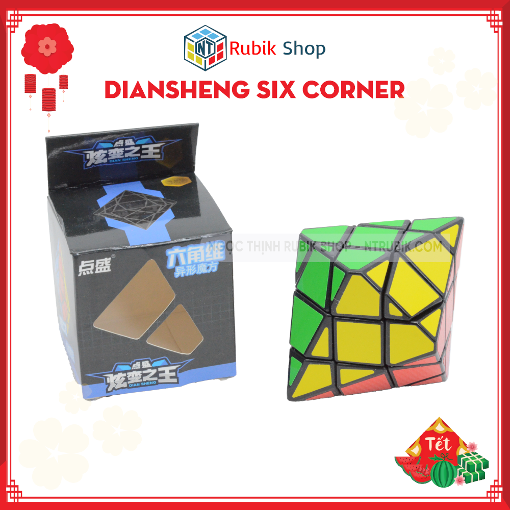 [Hoàn tiền 10%][Rubik Biến Thể] Rubik Diansheng Six Corner Cube đồ chơi thông minh