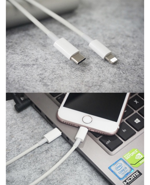 Dây Cáp Sạc Nhanh USB-C To Lightning  8/8P/X/XS/11/11Pro