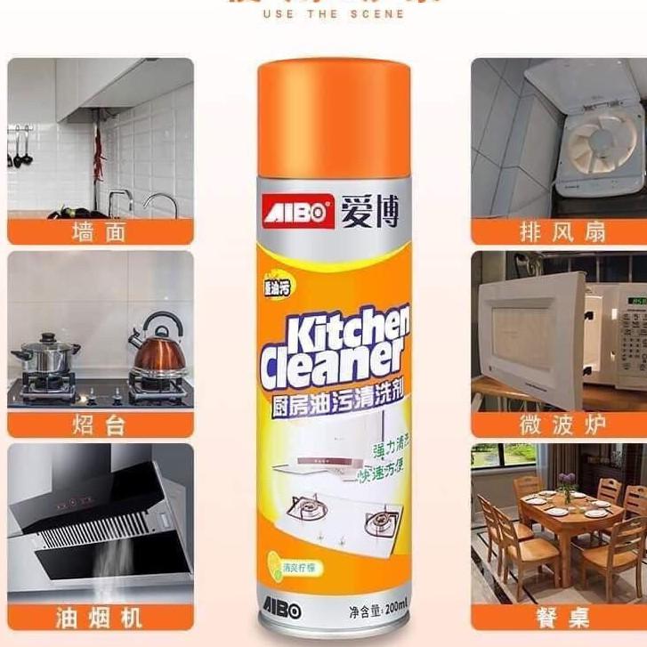 BÌNH XỊT BẾP ĐA NĂNG KITCHEN CLEANER 500ML LÀM SẠCH MỌI VẾT BẨN CỨNG ĐẦU CHỈ VỚI 1 LẦN XỊT, TIÊU DIỆT MỌI VI KHUẨN CỨNG ĐẦU, CHO NHÀ BẾP LUÔN SẠCH SẼ, THƠM MÁT DỊU NHẸ, SIÊU KHUYẾN MÃI