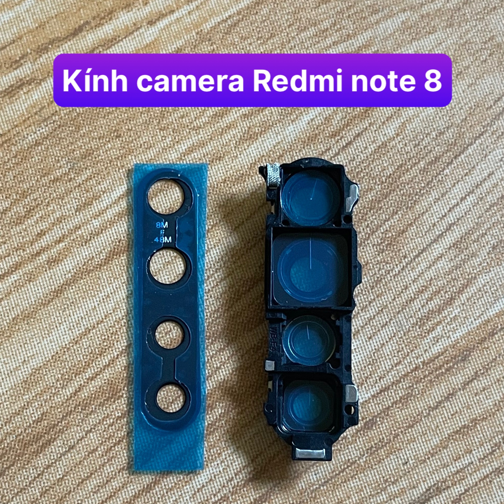kính camera xiaomi Redmi note 8