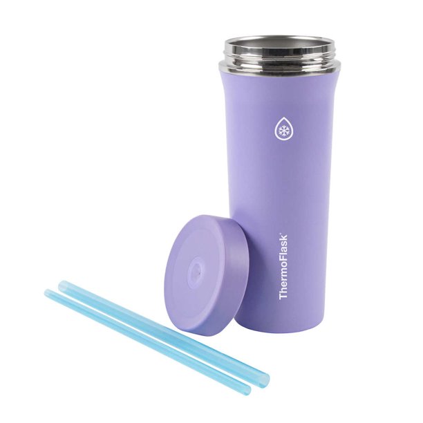 Ly giữ nhiệt kèm ống hút ThermoFlask [Mỹ]