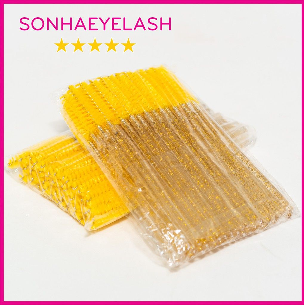 Chổi chải mi nối ,1 bịch 50 cây (giao màu ngẫu nhiên)