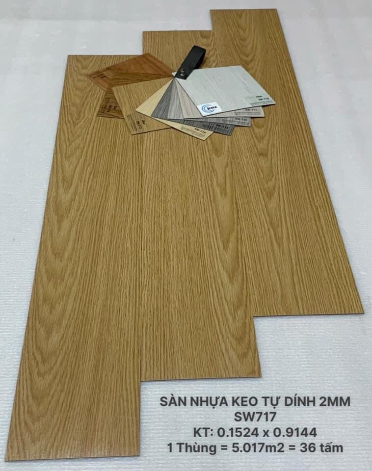 Sàn nhựa giả gỗ JEVER