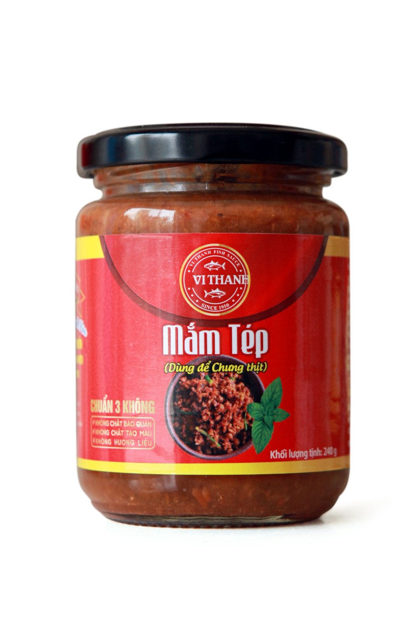 Combo 3 hũ mắm tép Vị Thanh loại đặc biệt 240ml sản phẩm đạt chứng nhận Ocop tỉnh Thanh hóa