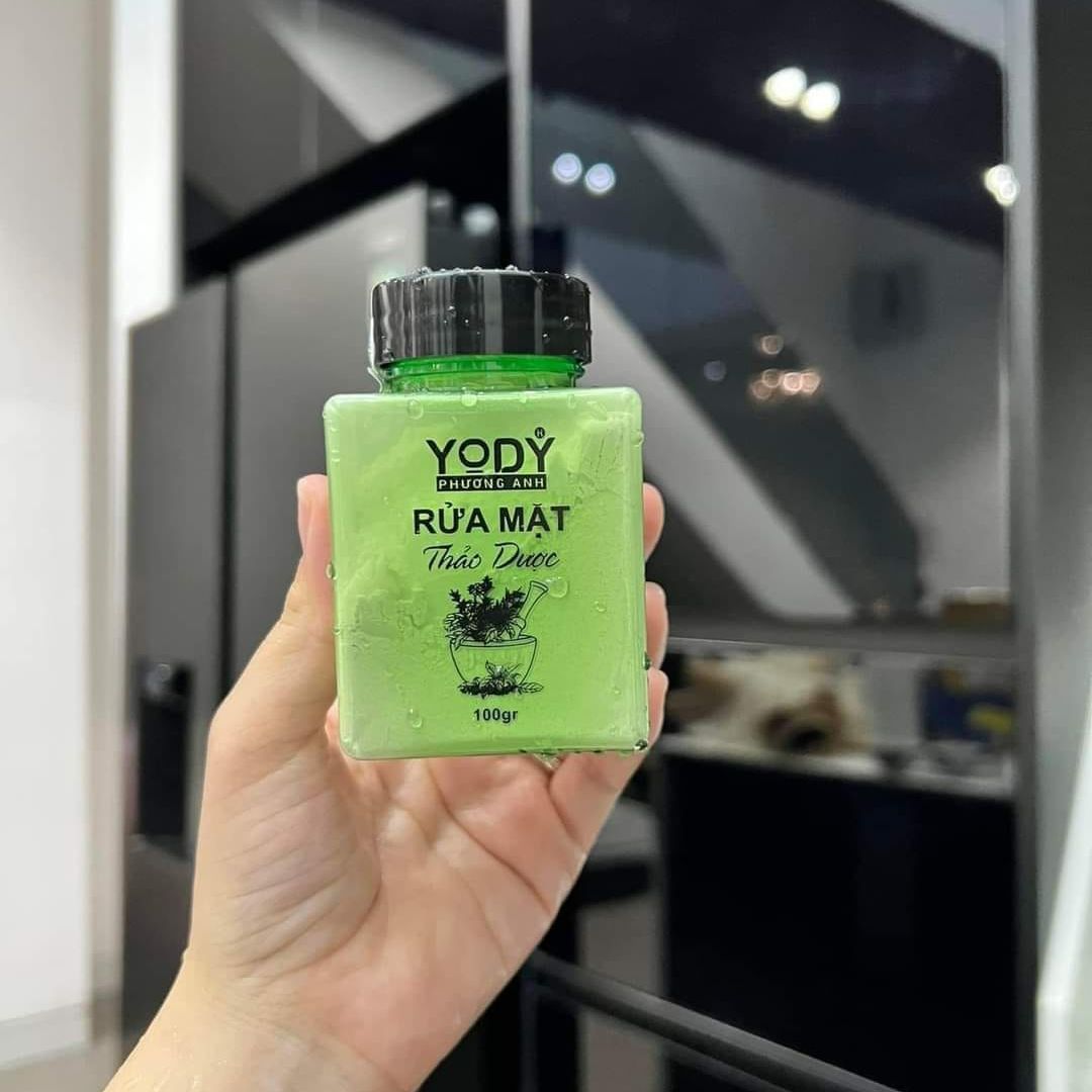 Bột Rửa Mặt thảo dược YODY White Phương Anh 100ML