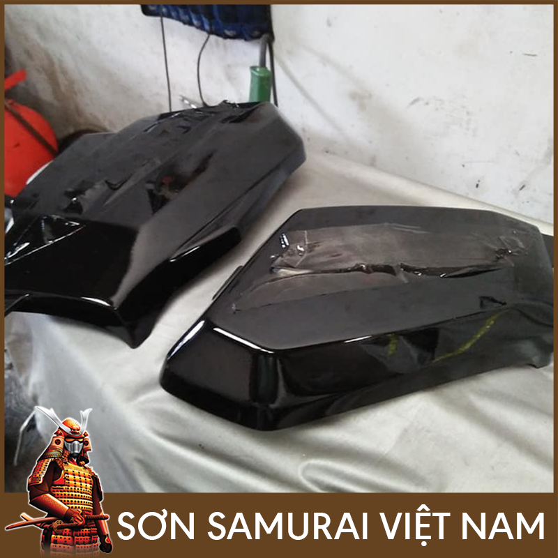 Sơn xịt samurai đen - Combo màu đen bóng 109 sơn samurai