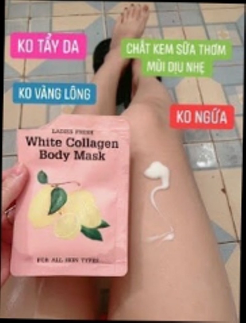 Ủ trắng chanh Collagen