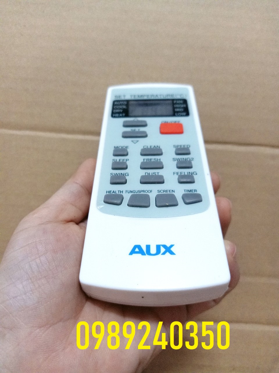 Remote Điều khiển điều hòa máy lạnh AUX 1 chiều, 2 chiều