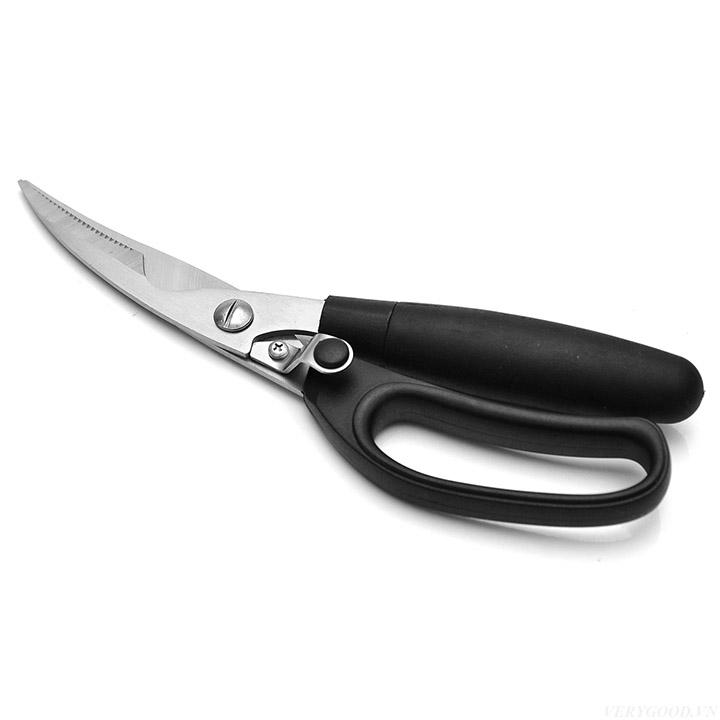 Kéo cắt gà Linsheng Scissors (Đen)
