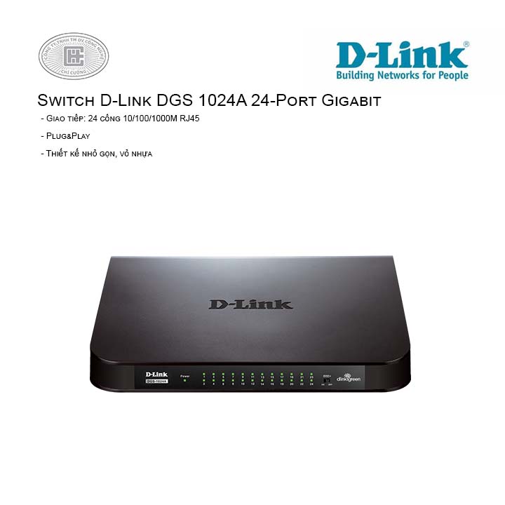 Bộ chia mạng switch D-LINK DGS-1024A