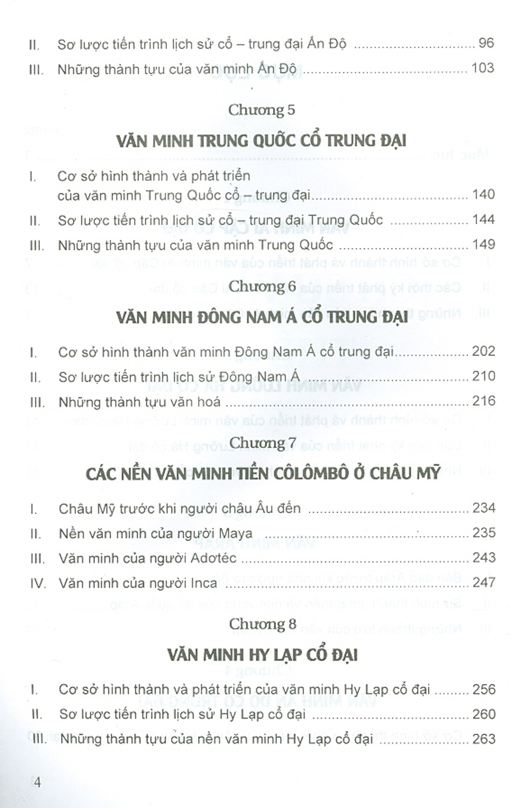 Lịch Sử Văn Minh Thế Giới