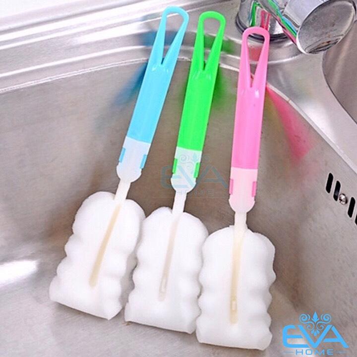[HCM]Combo 3 Dụng Cụ Rửa Ly Tách Và Bình Nước Bọt Biển Tháo Ráp