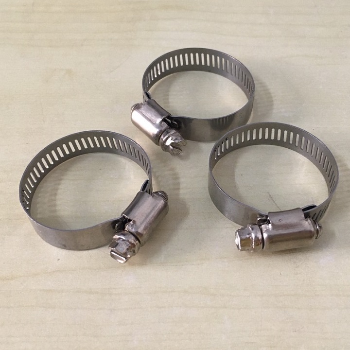 2 CÁI D42 - CỔ DÊ INOX PHI 42 - CÙM CỔ DÊ INOX 42mm