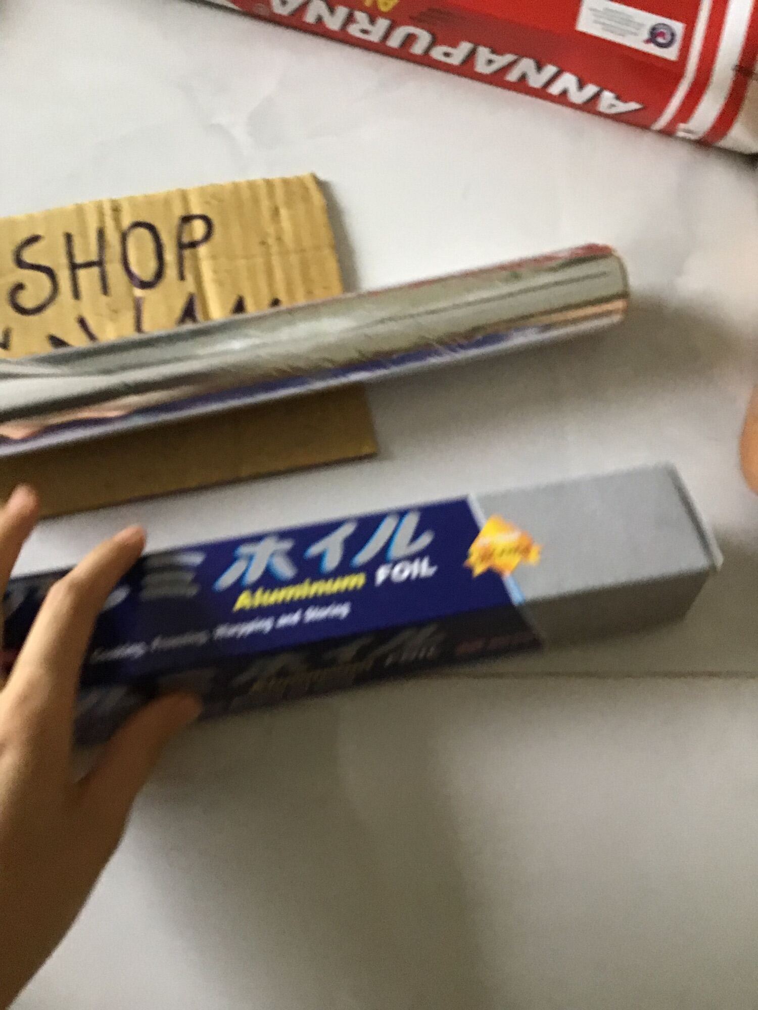 [Free Ship] - Giấy bạc nướng bọc bảo quản thực phẩm 30cm