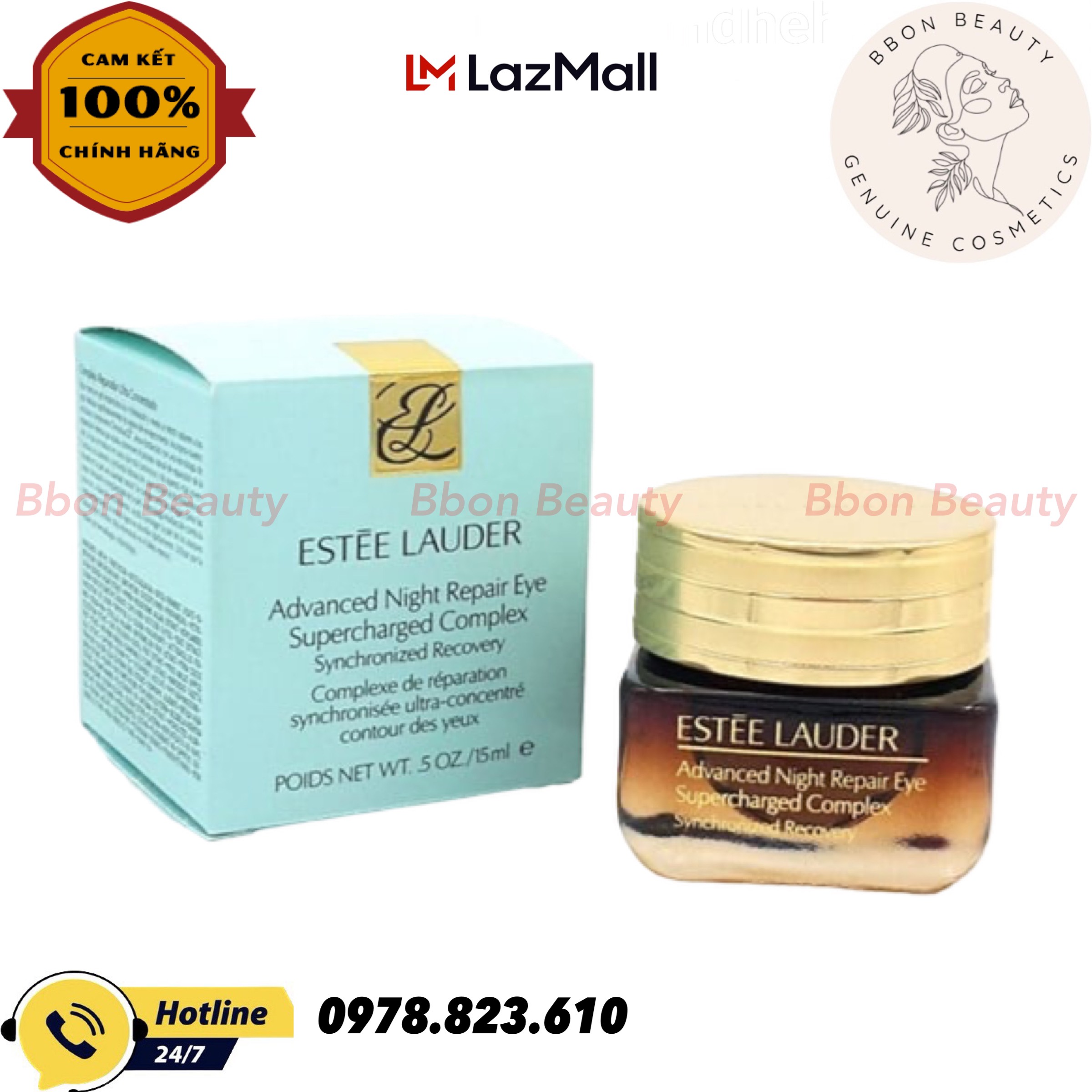 Kem Dưỡng Mắt Estee Lauder Dạng Gel Giảm Quầng Thâm 15ml - BBon Beauty Chính hãng