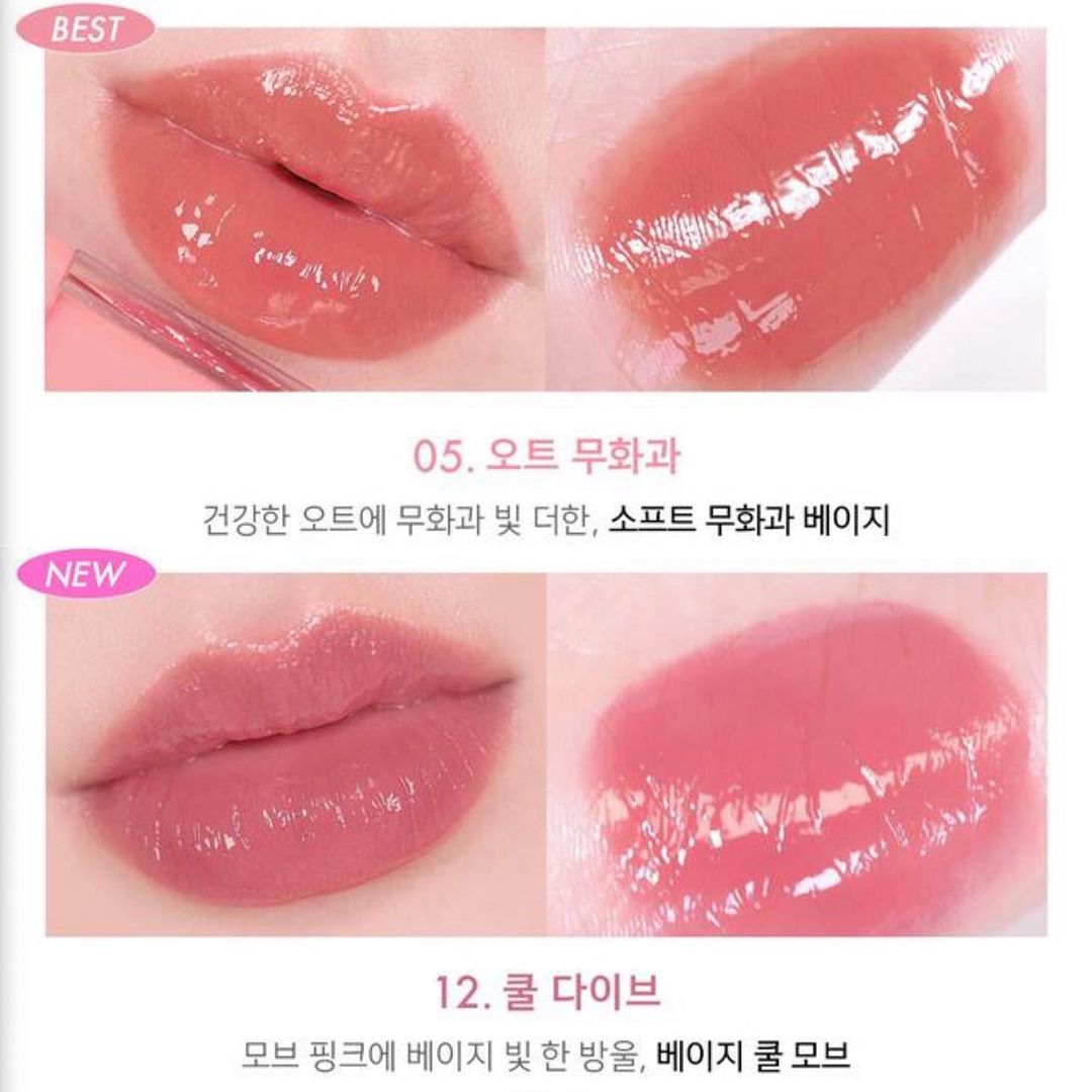 [T9.2025] Son bóng AMUSE Dew Tint HOT HIT bên Hàn