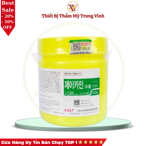 J-Cain 15.6% Cream 500g Hàn Quốc