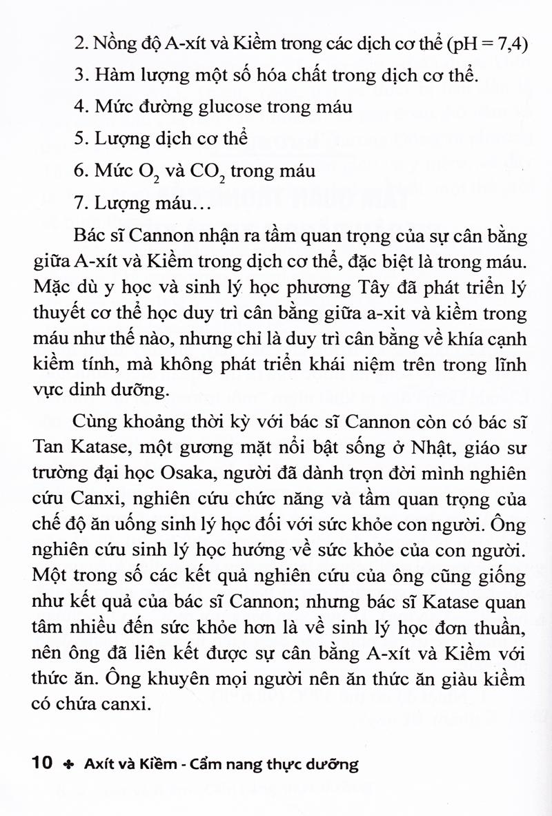 [HCM]Axít Và Kiềm - Cẩm Nang Thực Dưỡng