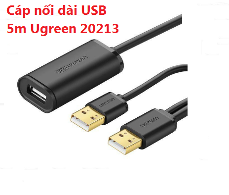 Cáp nối dài USB 2.0 có hỗ trợ Nguồn ( 5m Ugreen 20213  / 10m Ugreen 20214  ) Chính Hãng