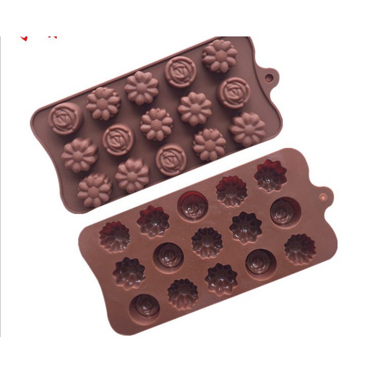 Khuôn - Khay Silicon Làm Kẹo Dẻo, Thạch, Socola...
