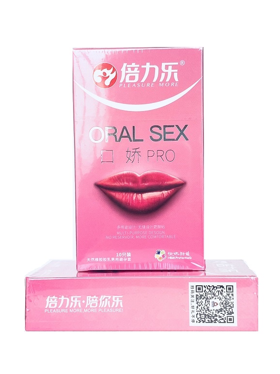 Bao cao su miệng oral hộp 10 chiếc - che tên sản phẩm