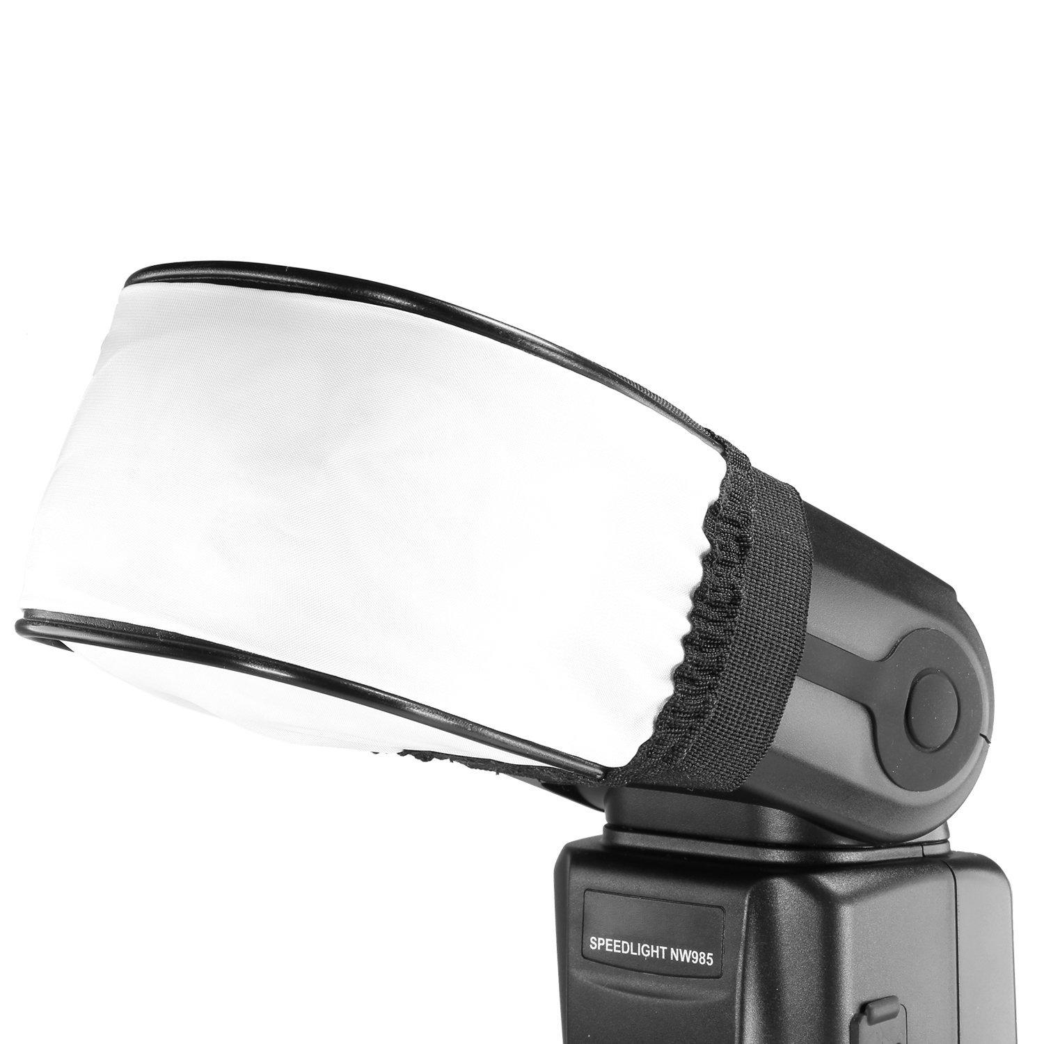 Tản Sáng Chụp Đèn Flash Máy Ảnh Chất Liệu Vải