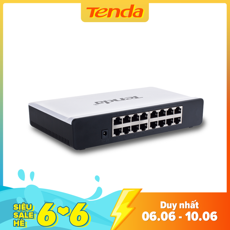 Bảng giá Tenda Bộ chia mạng Switch S16 16 cổng Ethernet - Hãng phân phối chính thức Phong Vũ