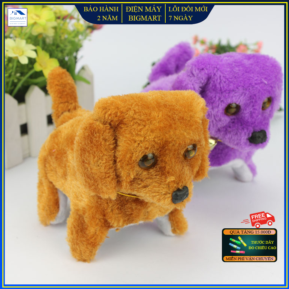 Đồ chơi trẻ em, chú chó PAW chạy bằng pin đáng yêu dành cho bé, chạy và sủa mô phỏng theo chú chó con bình thường