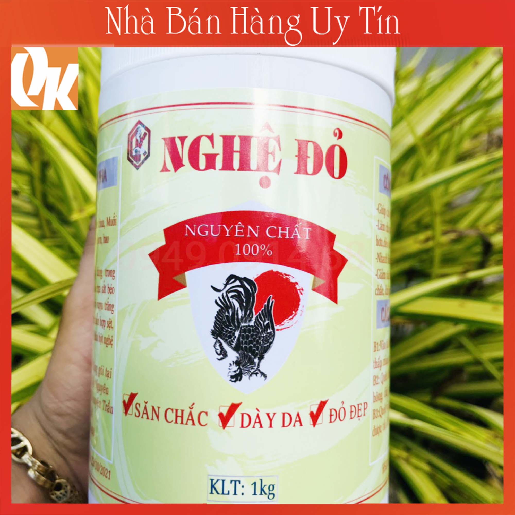 Pure Red Turmeric 500g for Fighting Cocks