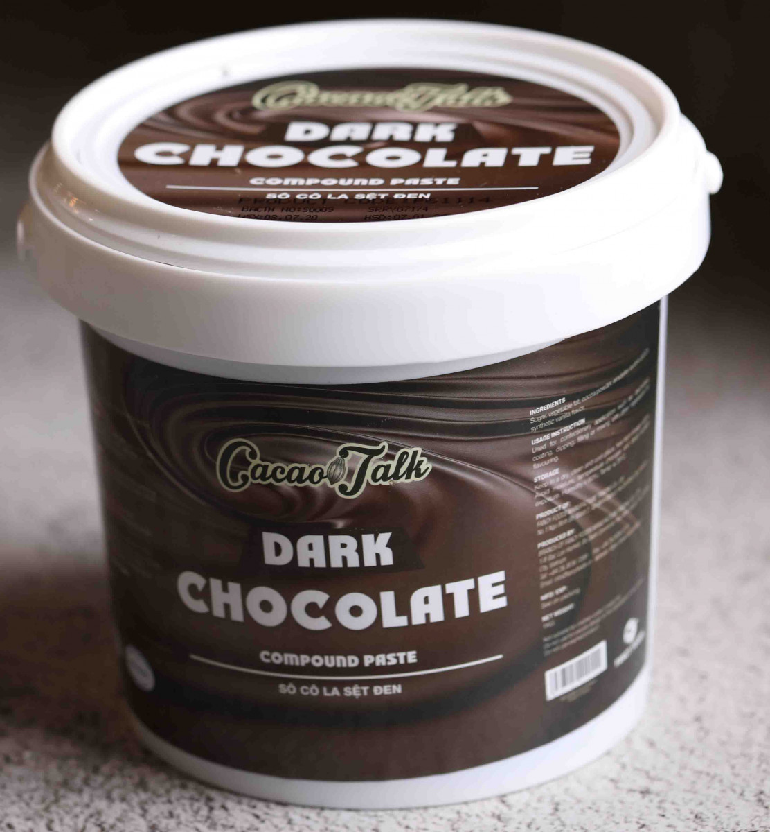 Sô Cô La Sệt Đen Cacao Talk 1kg