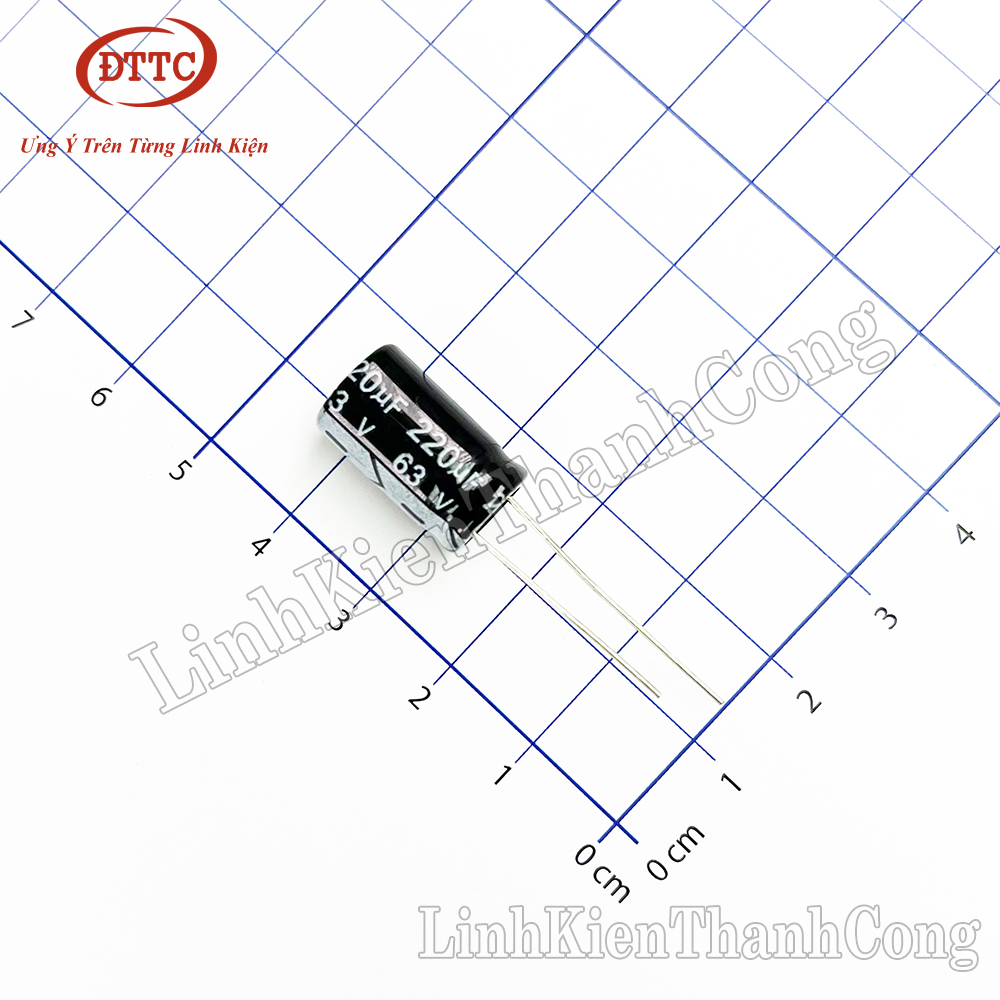 Tụ hóa 220uf 63v