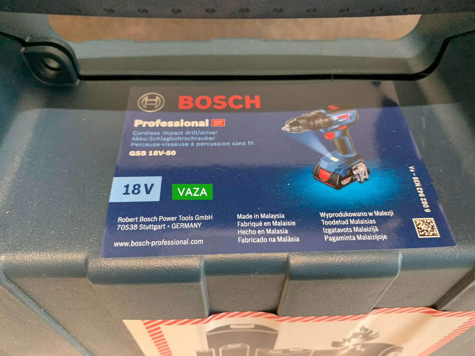 Máy khoan pin Bosch GSB 18V-50