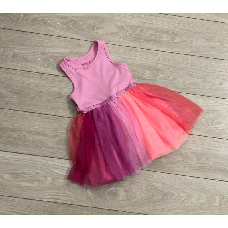 Váy tutu cat & jack sát nách cho bé gái 18m-5t