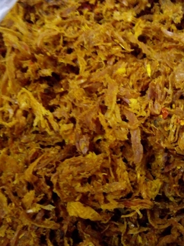 ( 500GR) Khô mực xé làm bánh tráng trộn Siêu Cay