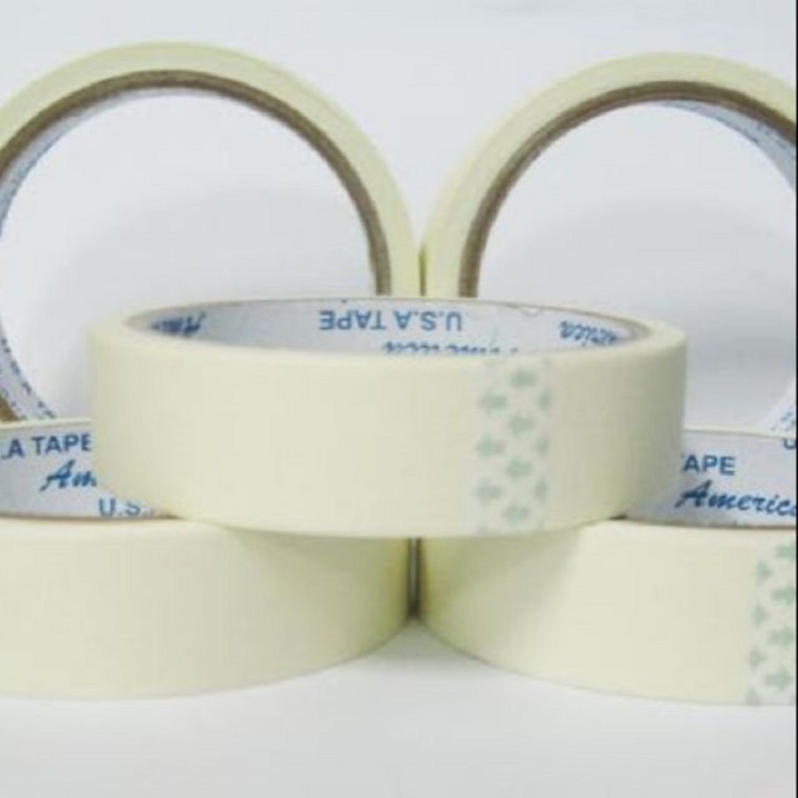 Băng keo giấy 2F4 hoặc 1F2 , 5F -1 cuộn