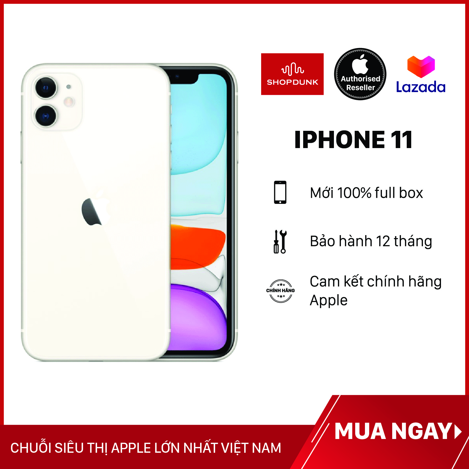 iPhone 11 64GB Chính Hãng VN/A