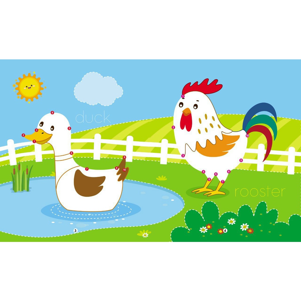 COMBO Bộ 4 Sách Trò Chơi Rèn Luyện Trí Thông Minh - Bộ Sách Trò Chơi Nối Số và Trò Chơi Tìm Kiếm Phát Triển Tư Duy Cho Trẻ Em 2-6 Tuổi