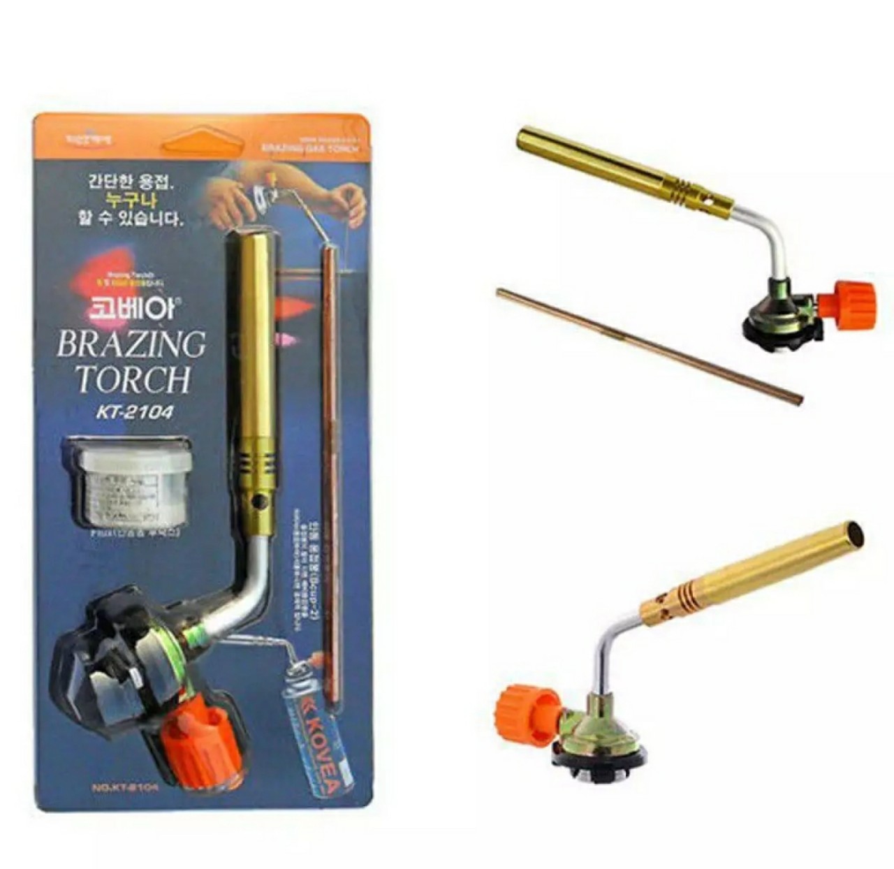Đèn khò hàn ống đồng - Đầu khò lửa - Sử dụng bình gas mini - Khò gas cầm tay.