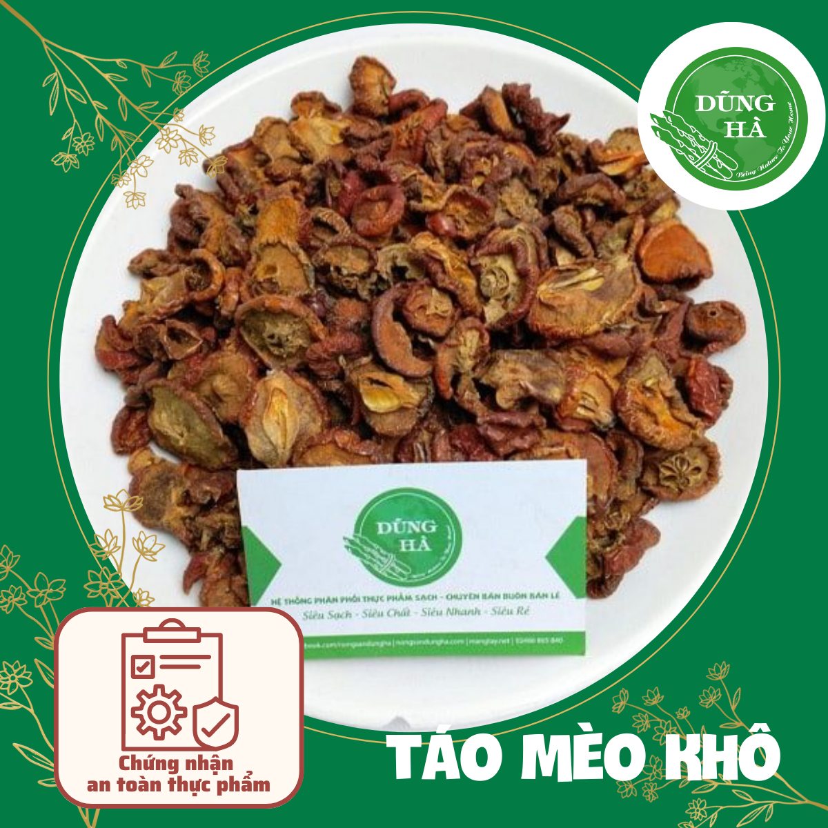 Táo mèo khô Yên Bái loại đặc biệt