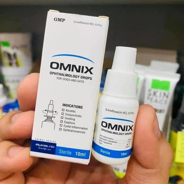 [HCM]Alkin Omnix nhỏ mắt chó mèo / Lọ 10ml
